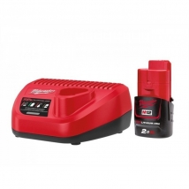 Milwaukee Batterij + lader  M 12 NRG-201 